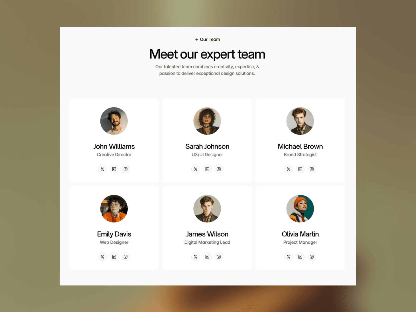 Linear Studio Framer Agency Template