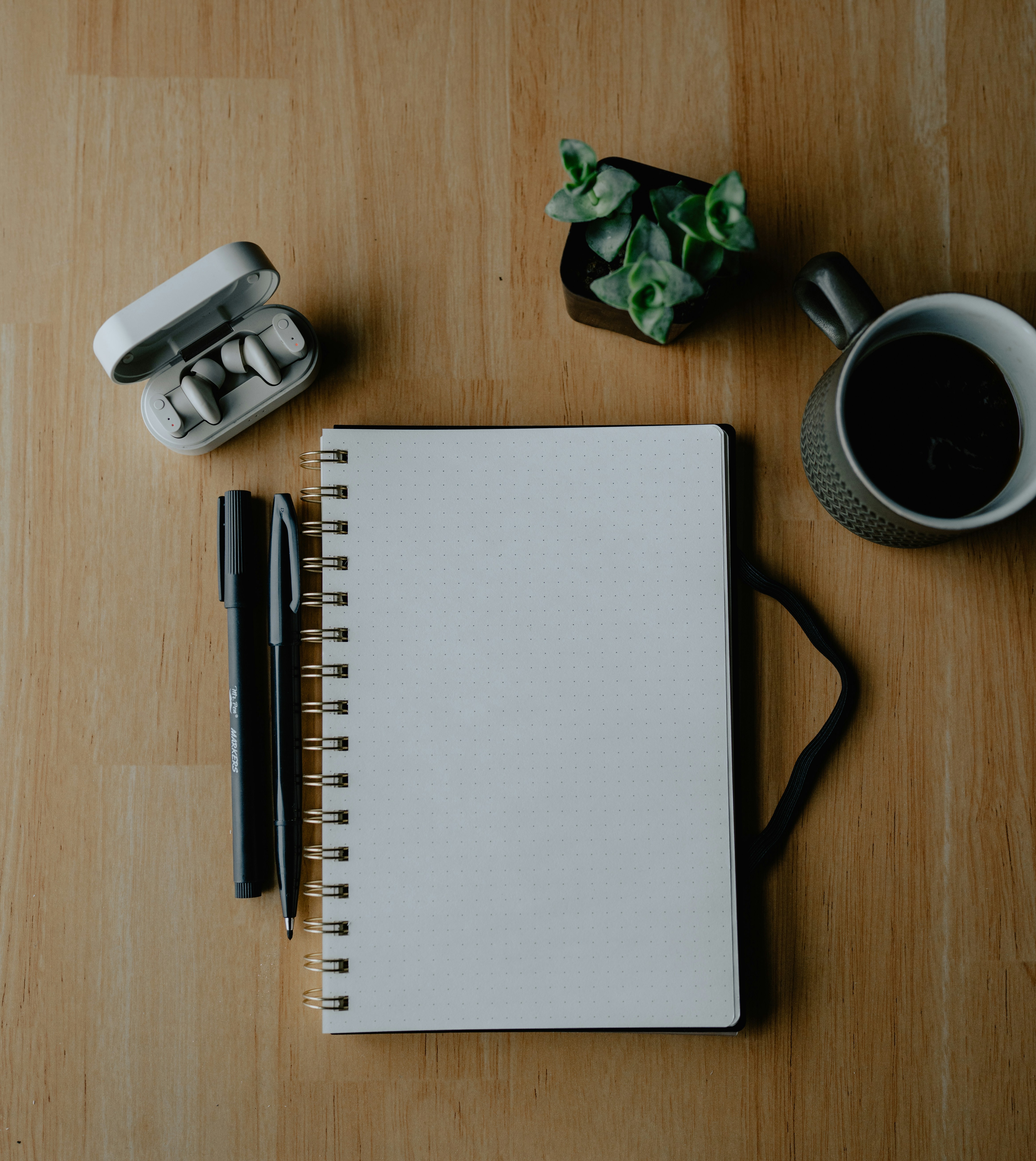 Notebook, mug & stationary