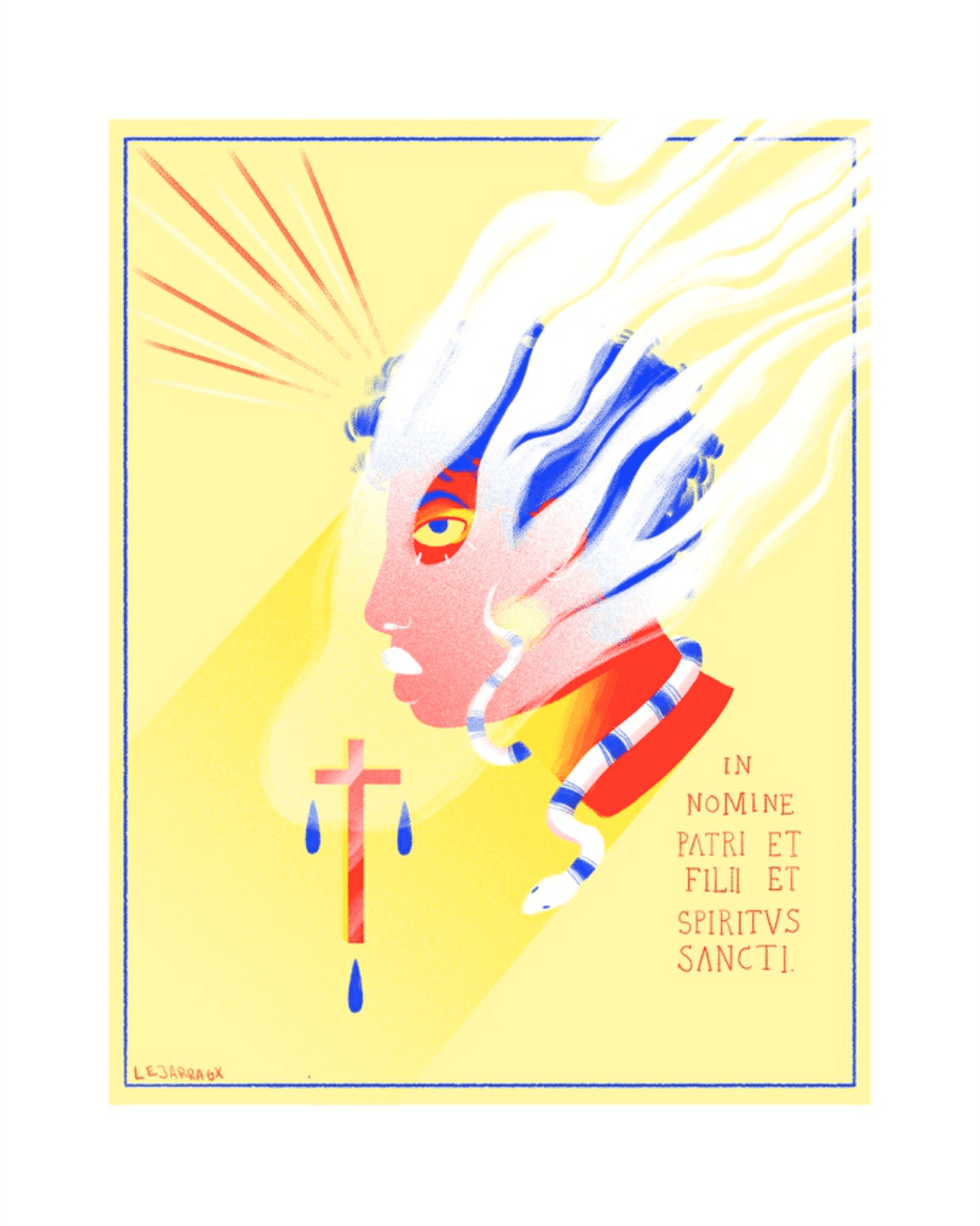 Young woman in colorful robe reads a book.