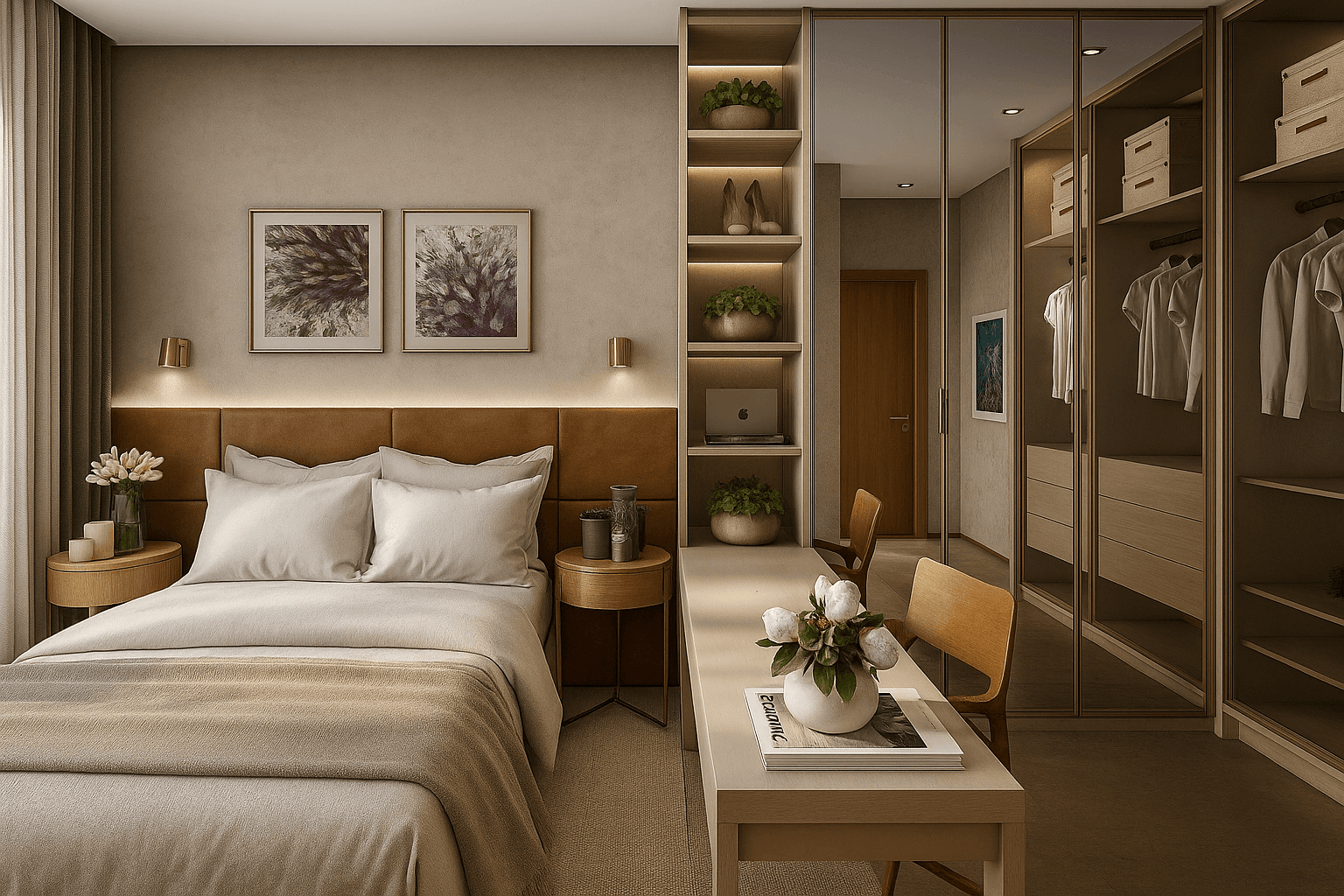 CTA section background image featuring a modern interior design.
