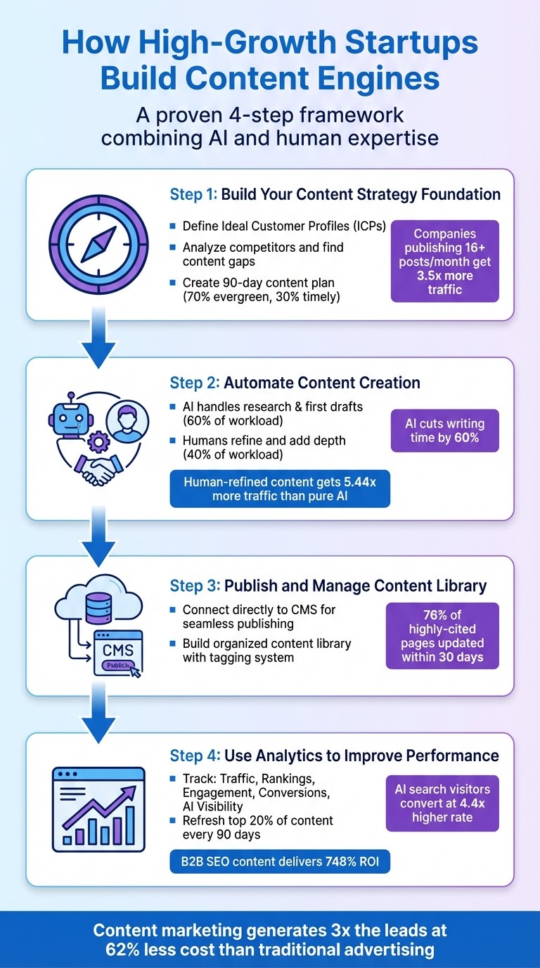 4-Step Framework for Building a High-Growth Content Engine