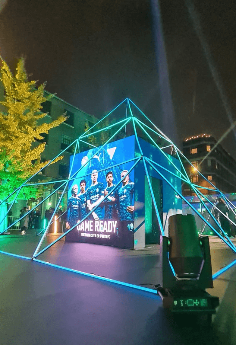 person using track pad