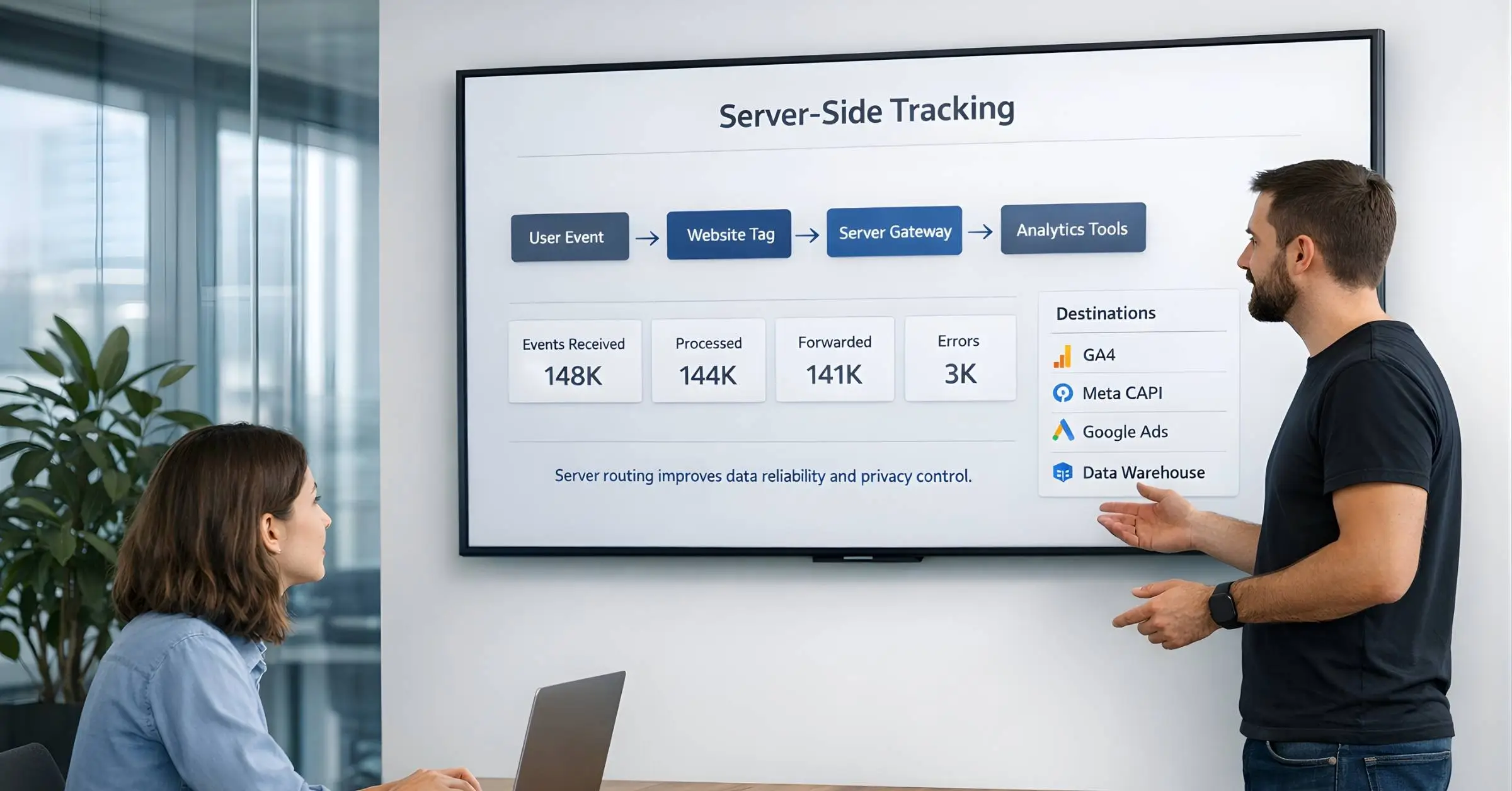 Inside Server-Side Tracking The 4-Step Data Journey