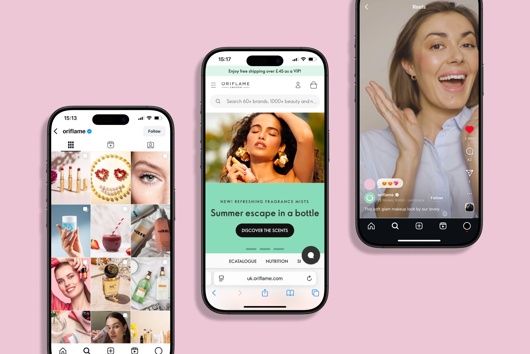 cosmetic spray bottle