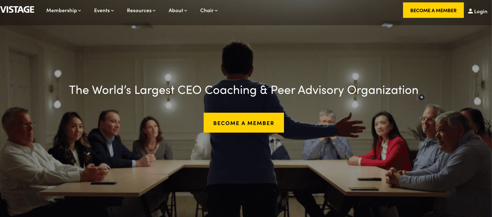2. Vistage: Best for established CEO peer advisory