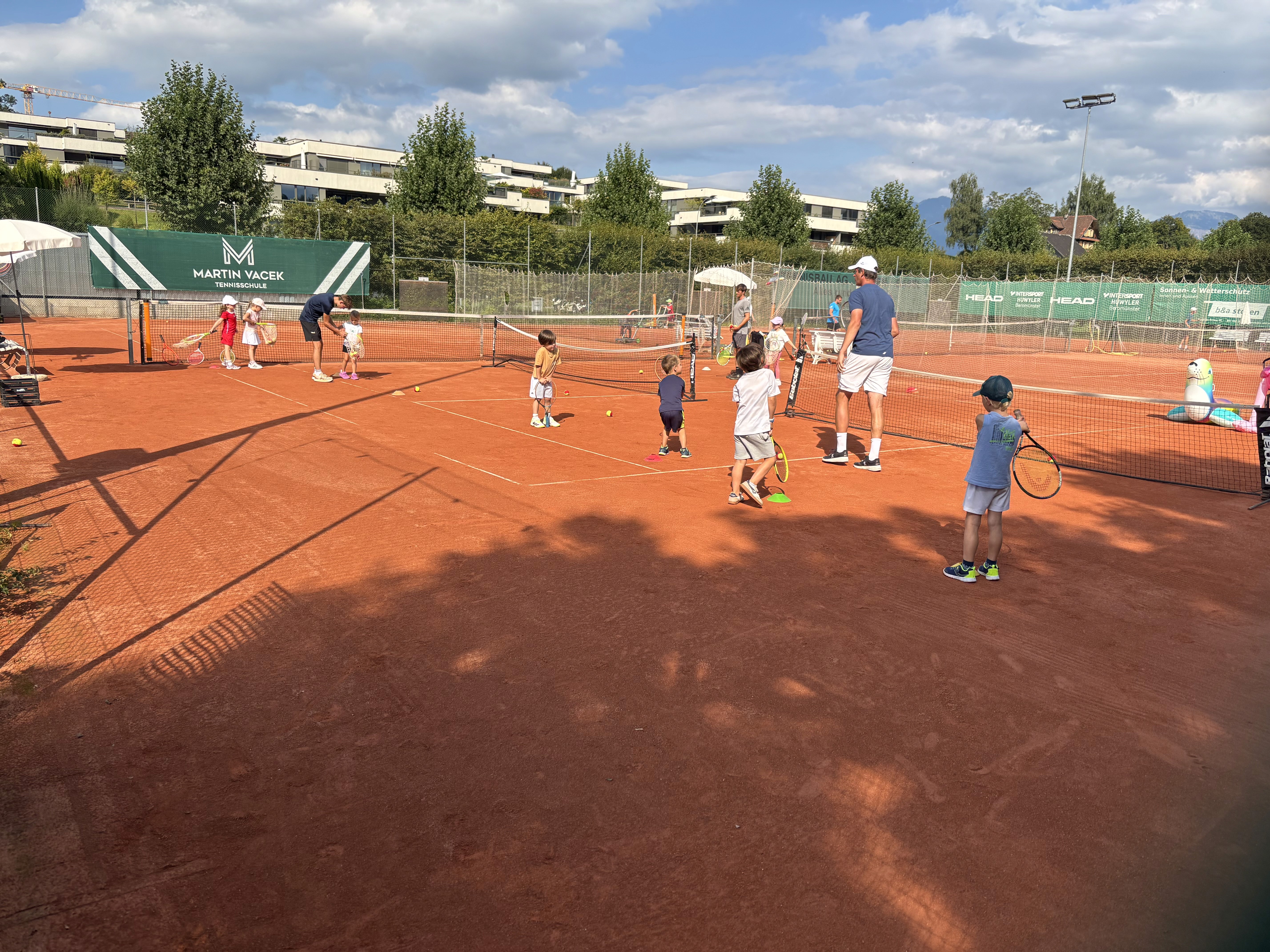 Junioren beim Förderungstraining