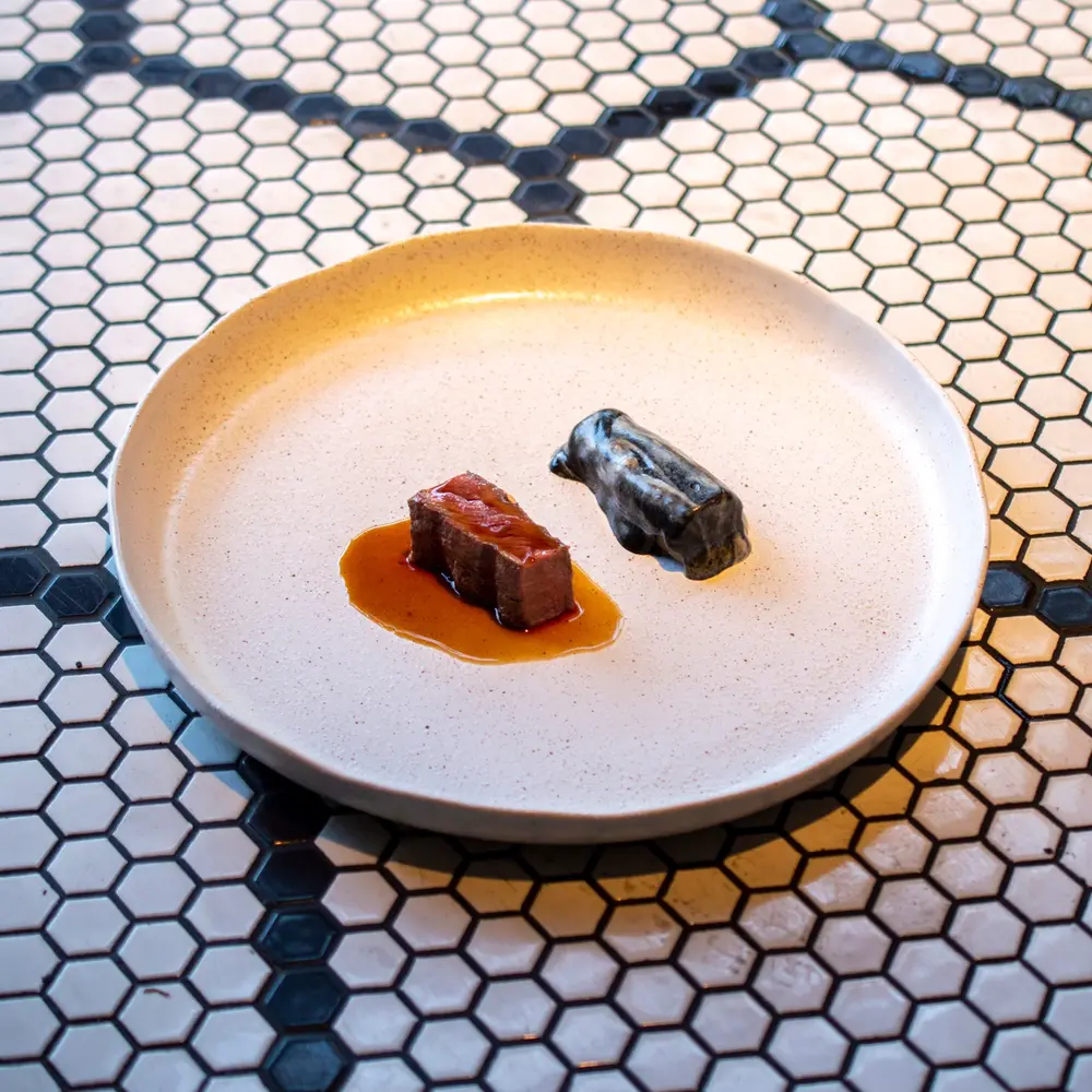 Angus Ribeye, Green Peppercorn, Pandan