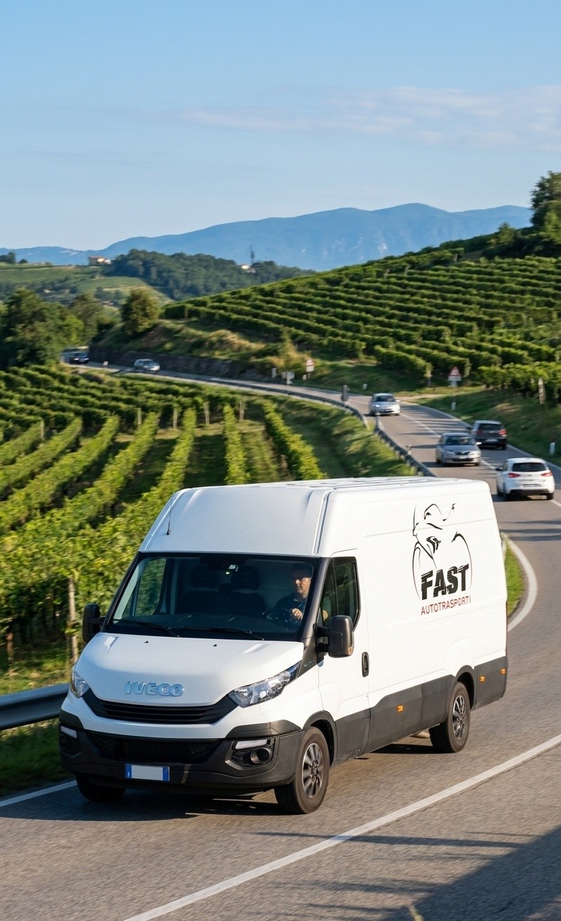 Furgone FAST per trasporto moto a Vicenza