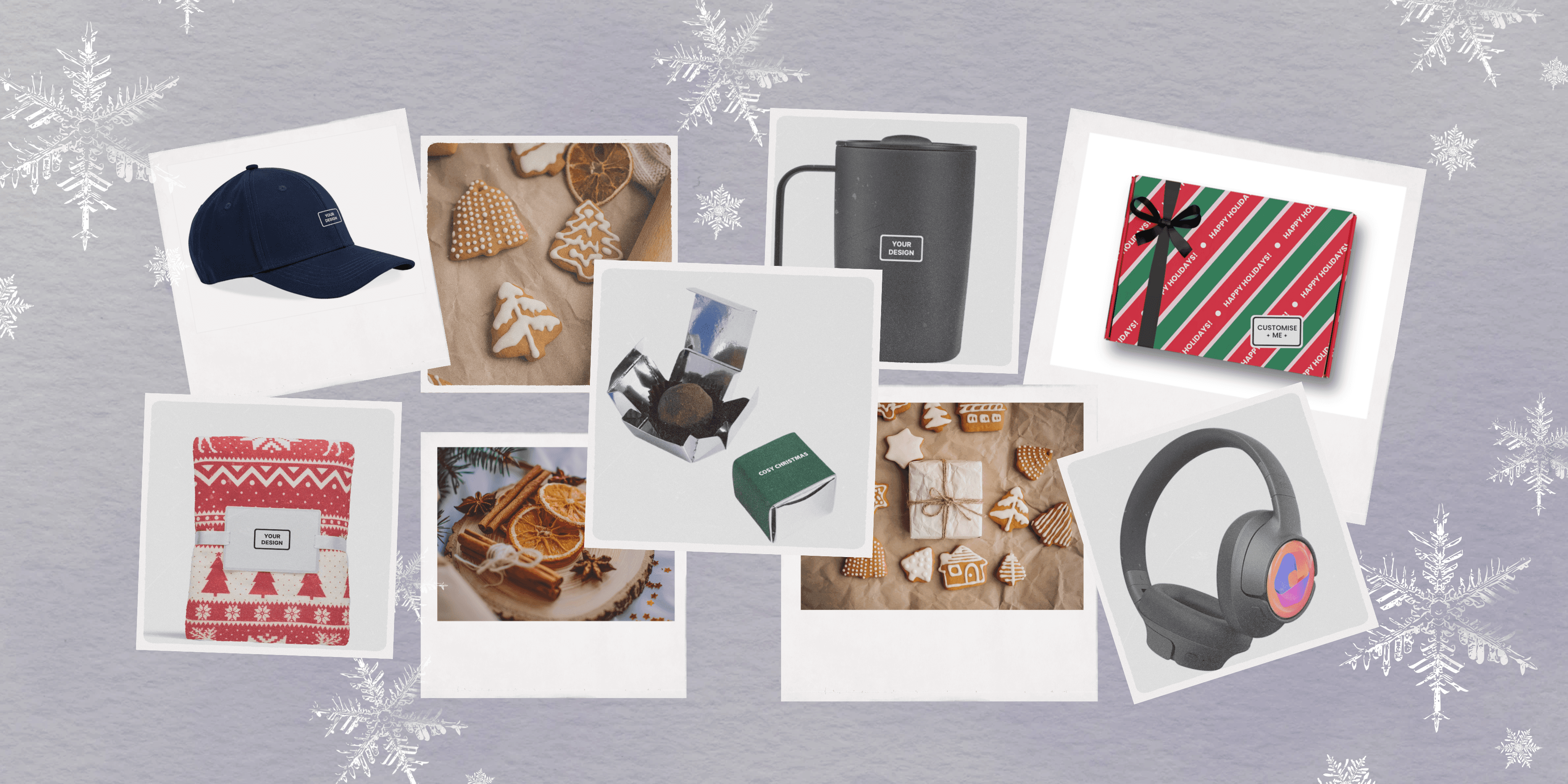 Holiday business gift set