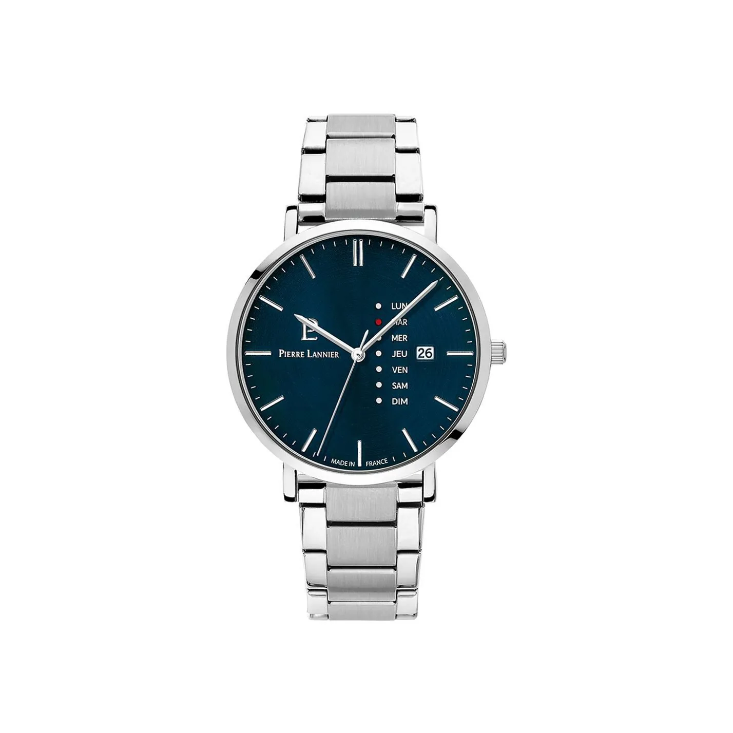 Montre Pierre Lannier Data – Argenté Métal