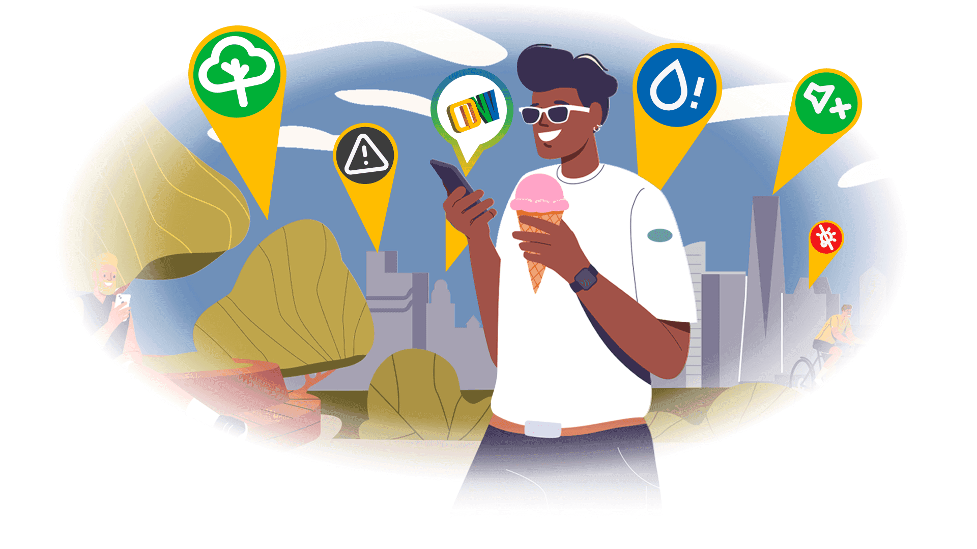Cidade Nova Conectada public website hero