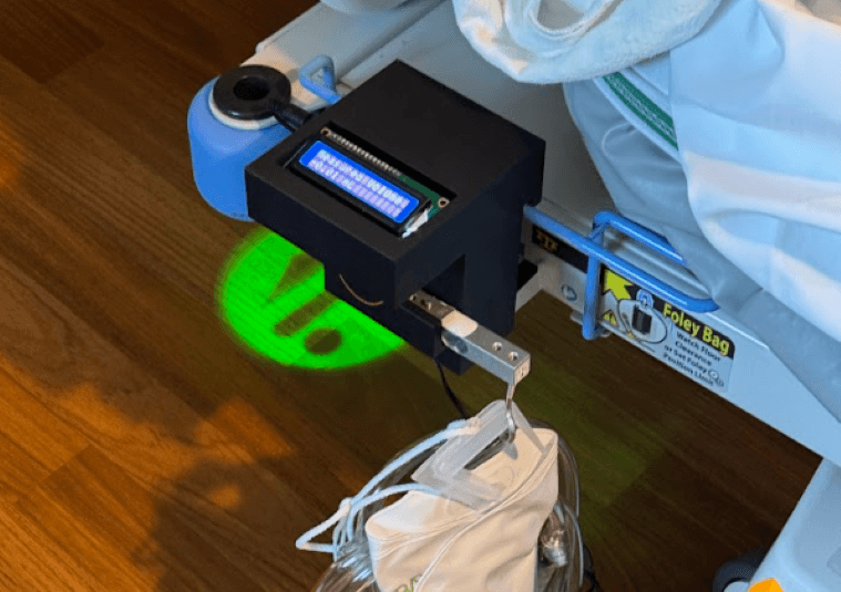 a cell phone on a table