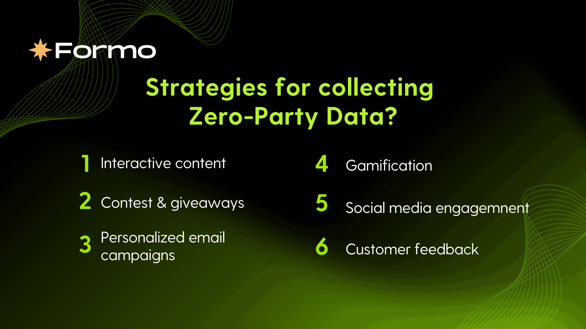 6 strategies for collecting Zero-party Data