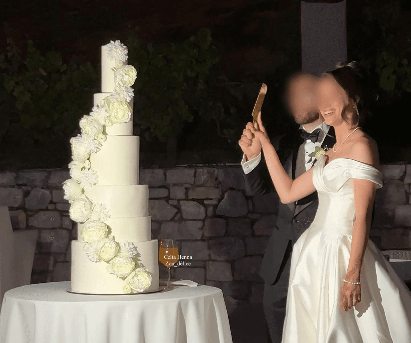Gâteau de mariage élégant à Saint-Martin-d’Hères