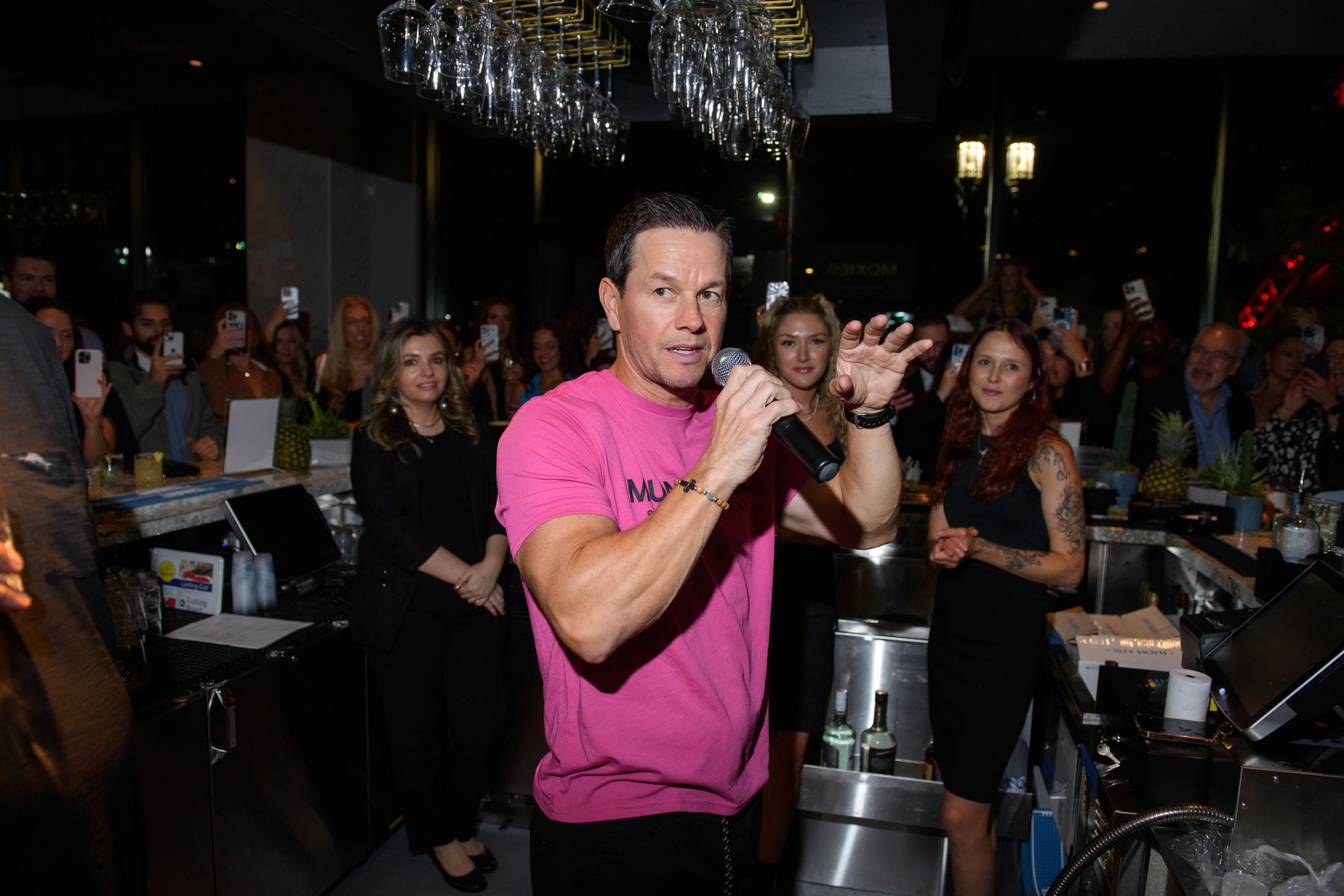 Mark Wahlberg annoucing this tequila
