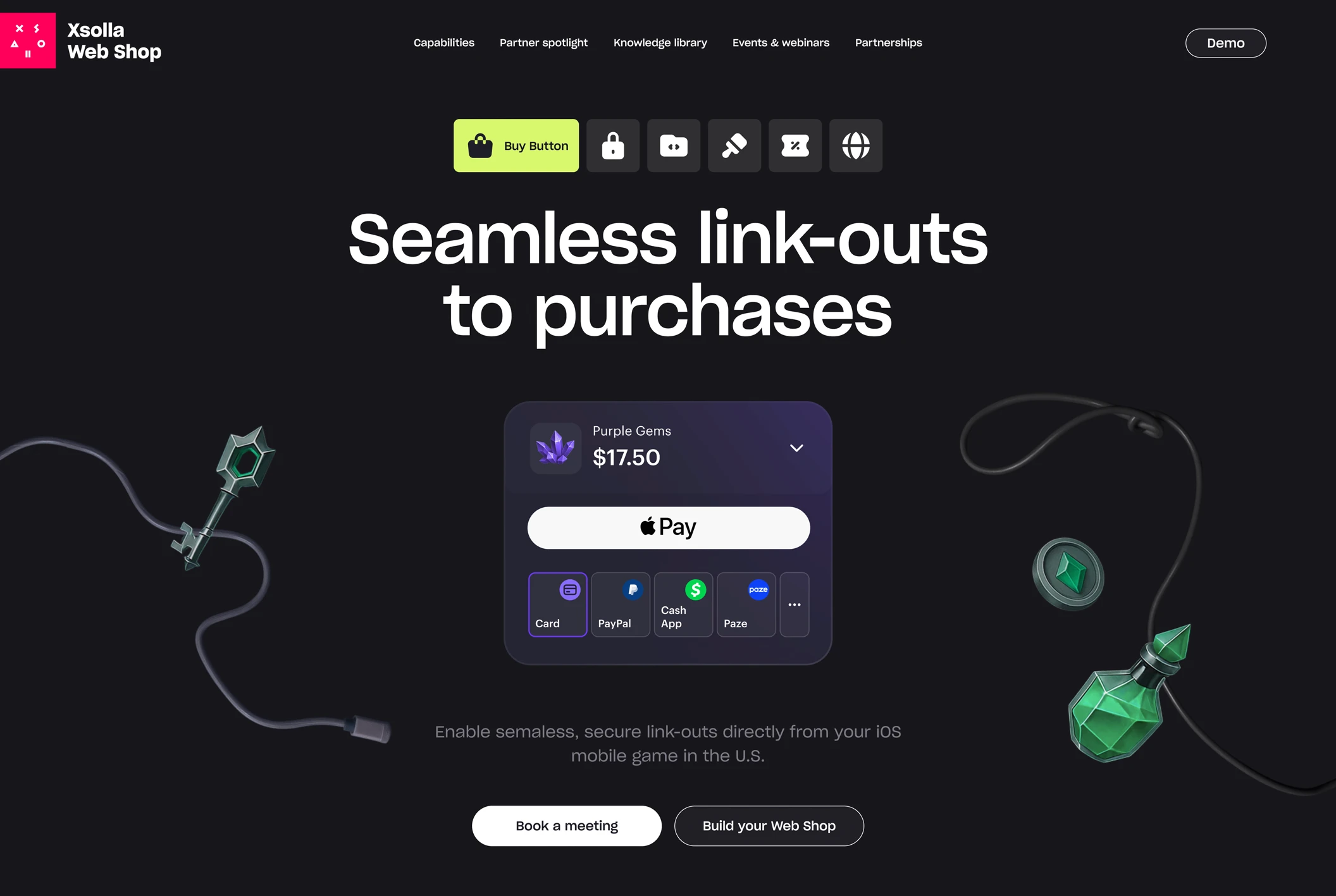 Мы обновили страницы наших решений и подробно рассказали, как именно могут быть полезны Xsolla Buy Button, Authentication, Catalog Management или LiveOps.