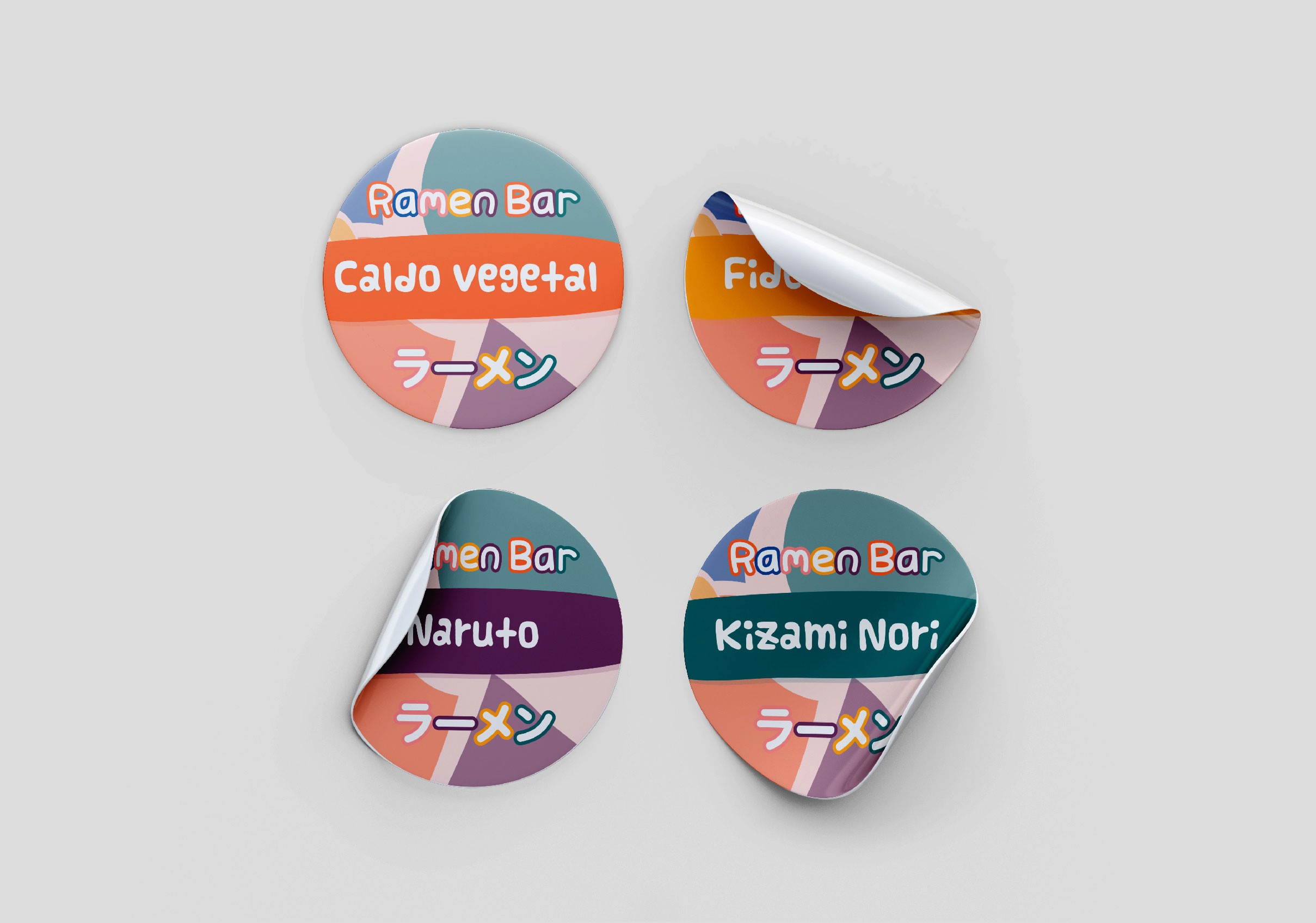 Ramen Bar stickers