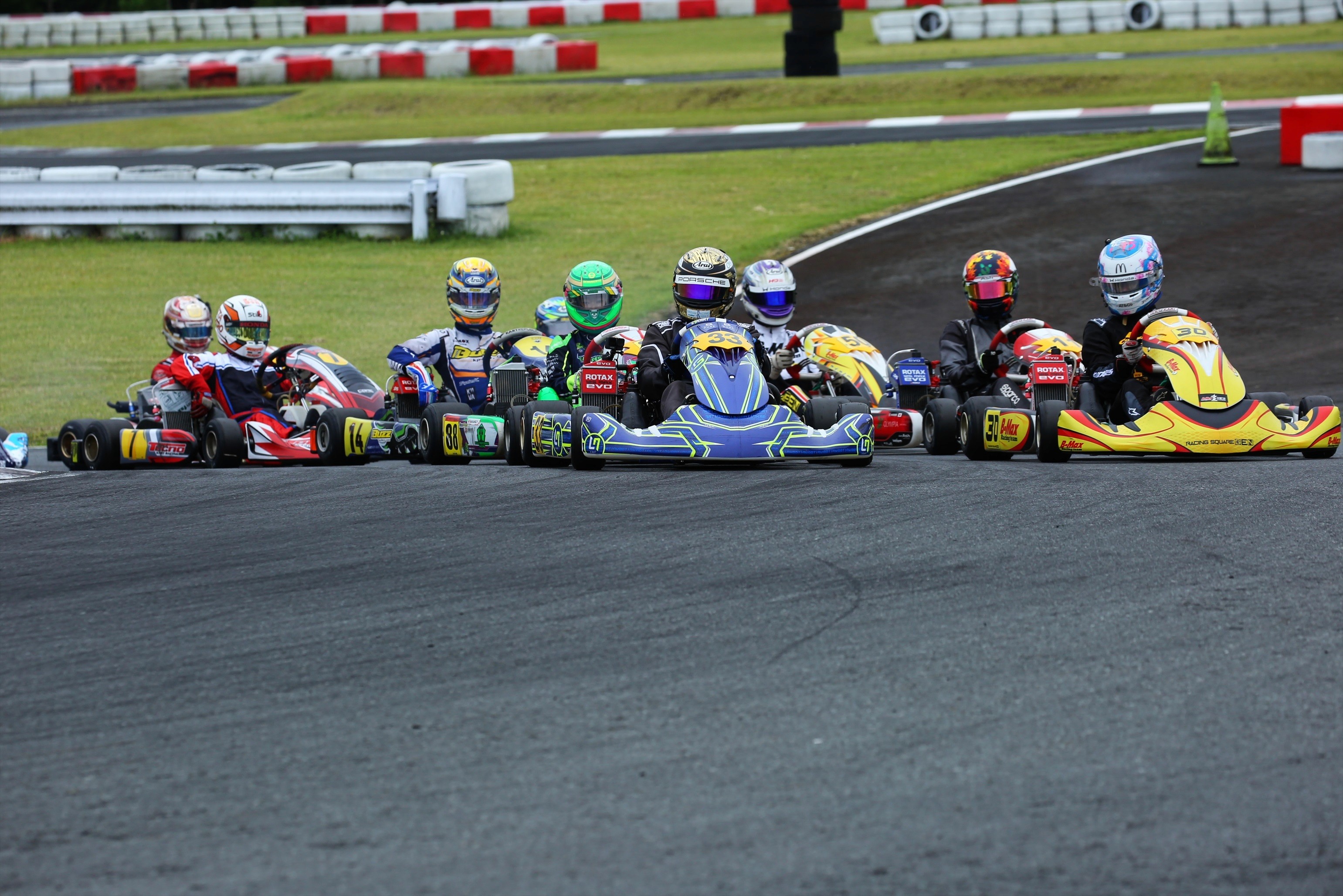 Shibazaki, Hida, Kunibo and Keelin Prevail as Penalties and Drama Shape Rotax Max Challenge Japan APG Round 4