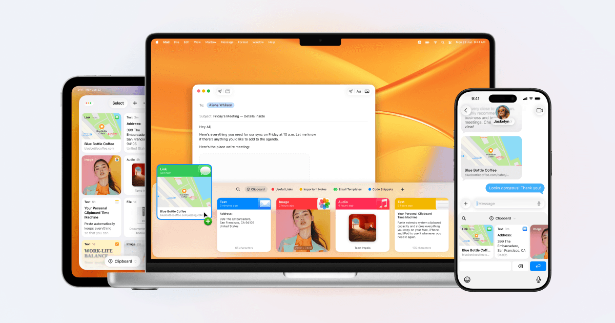 Paste — Clipboard Manager for Mac, iPhone & iPad