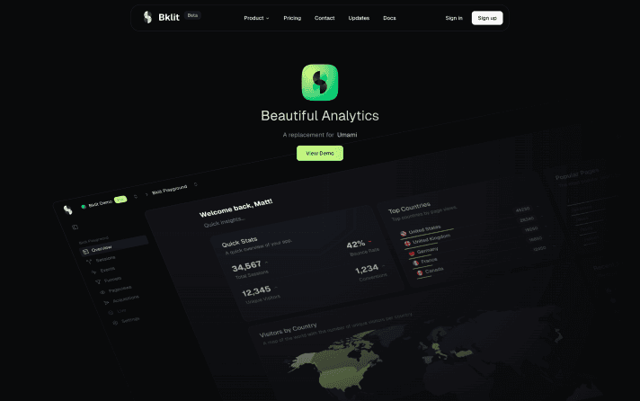 Bklit Analytics