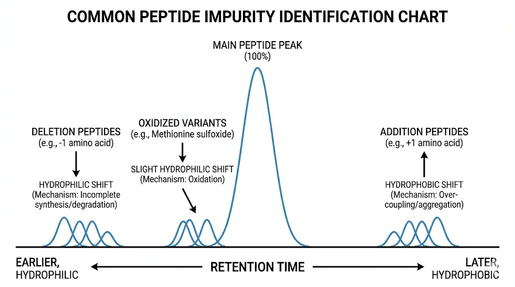 how to read peptide elution
