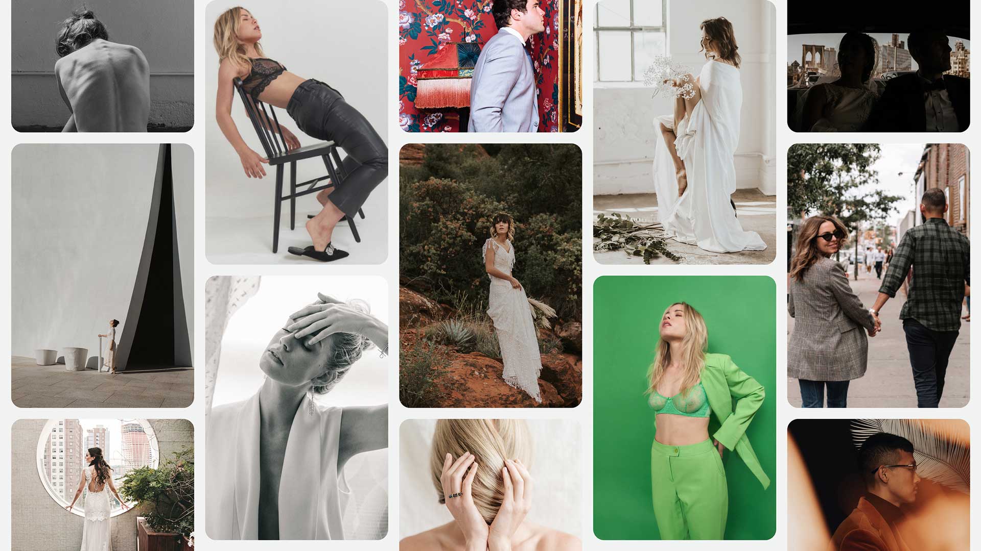 Collage of photographs taken by Kathleen Fitzgerald