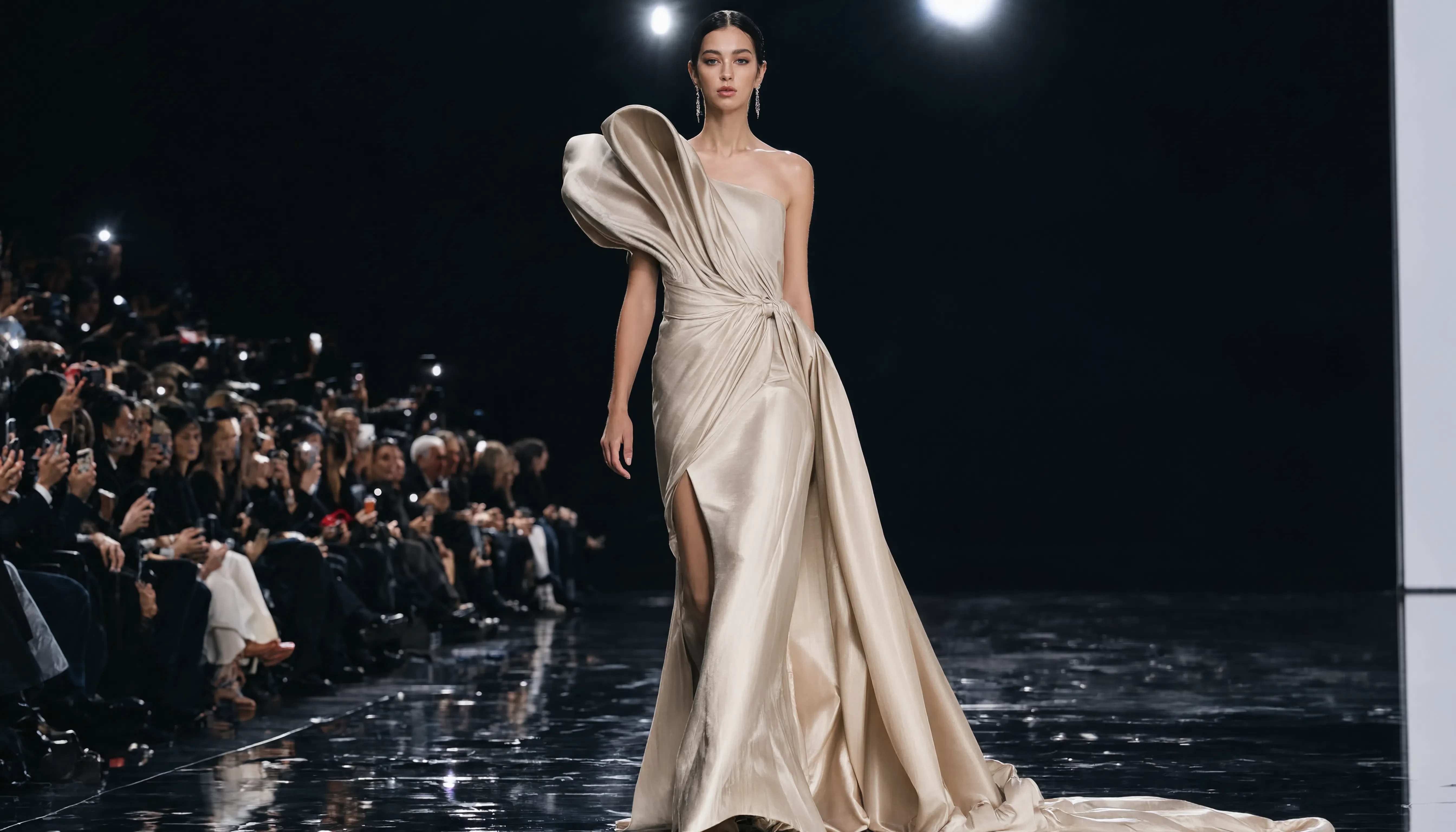 Runway gown