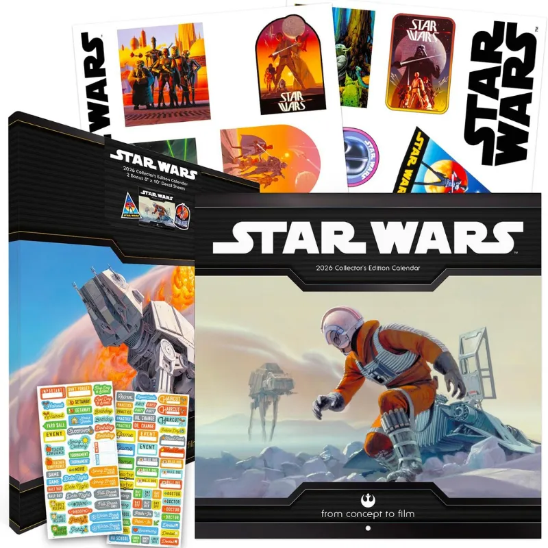 Star Wars Saga Calendar Deluxe Bundle