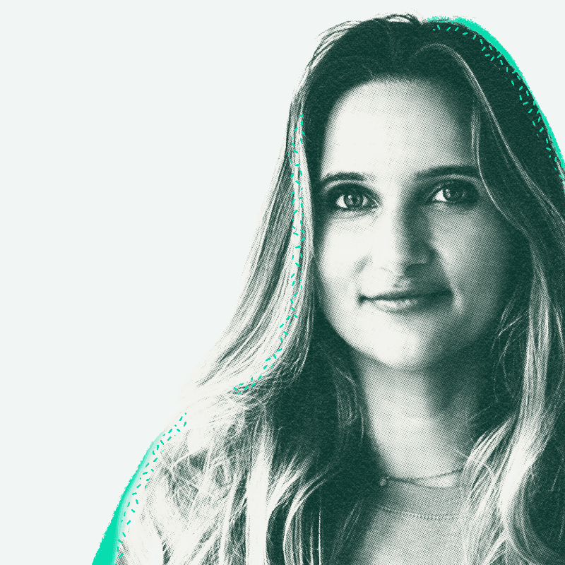 Portrait of Elly Vogt, Client Solutions Manager