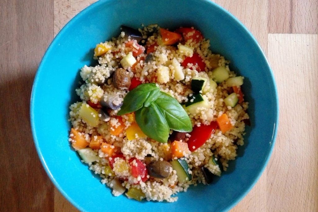 Cous cous di verdure estive