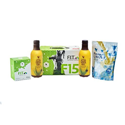 Forever F15 fitness program paket s aloe vera gel napicima i Lite Ultra shake mixom