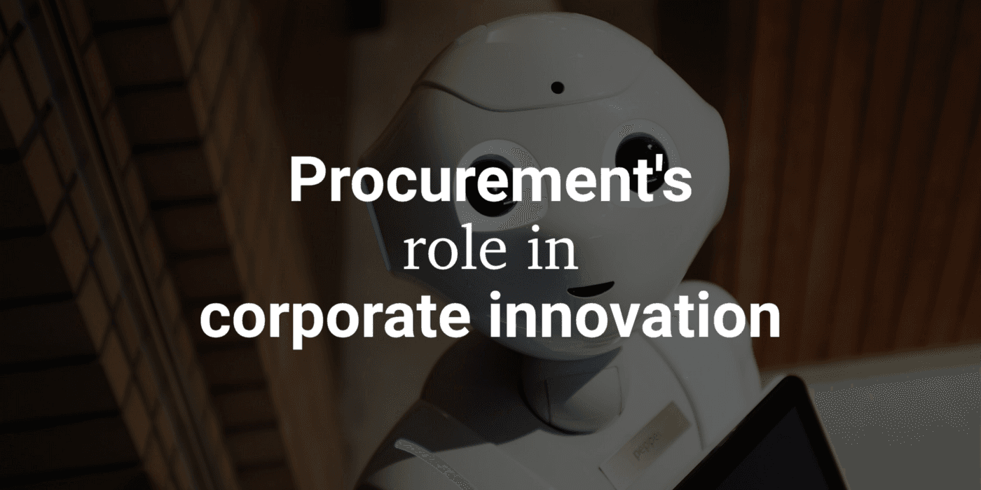 Image of a robot with a headline on top