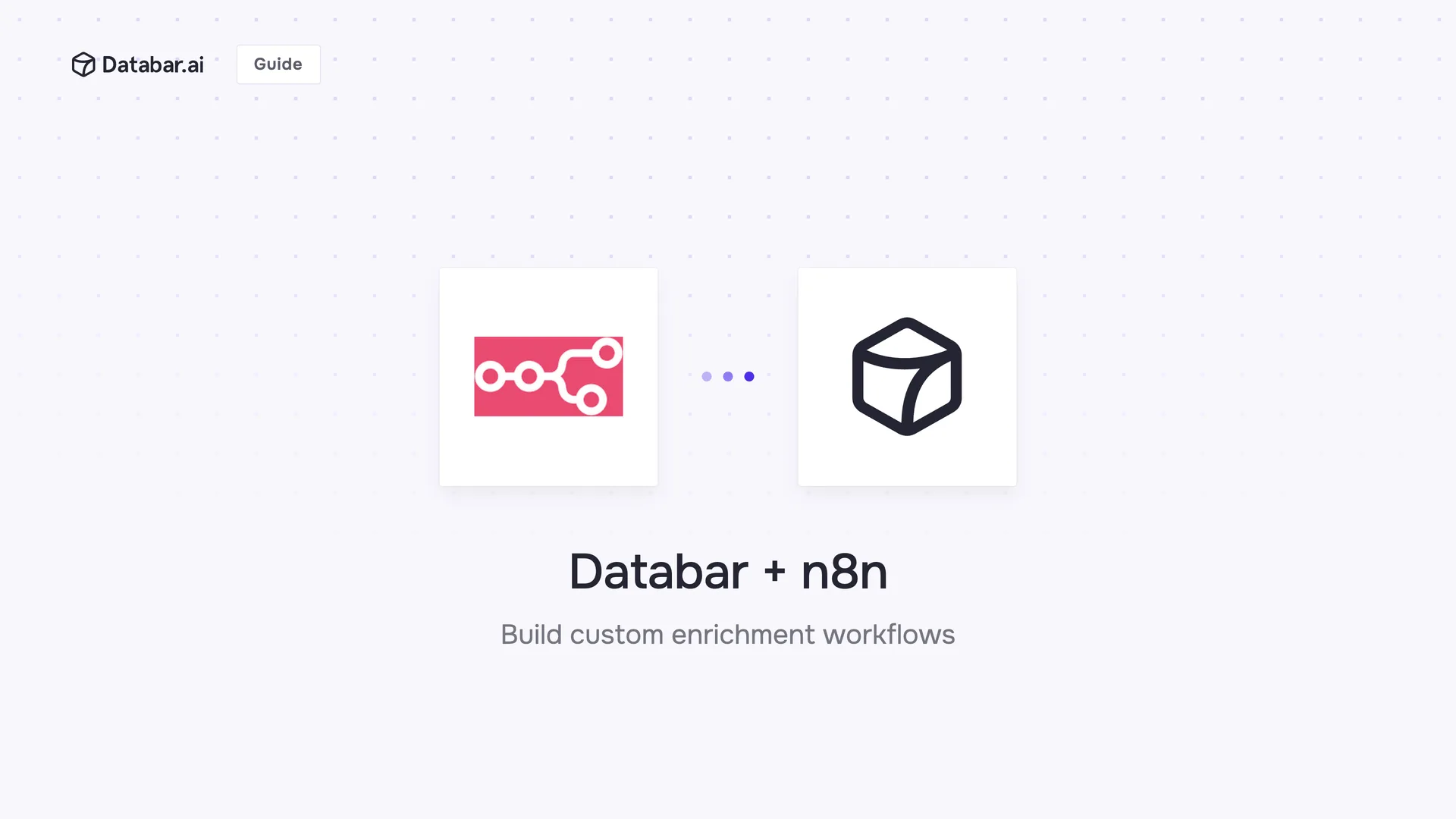 Databar + n8n: Build Custom Enrichment Workflows