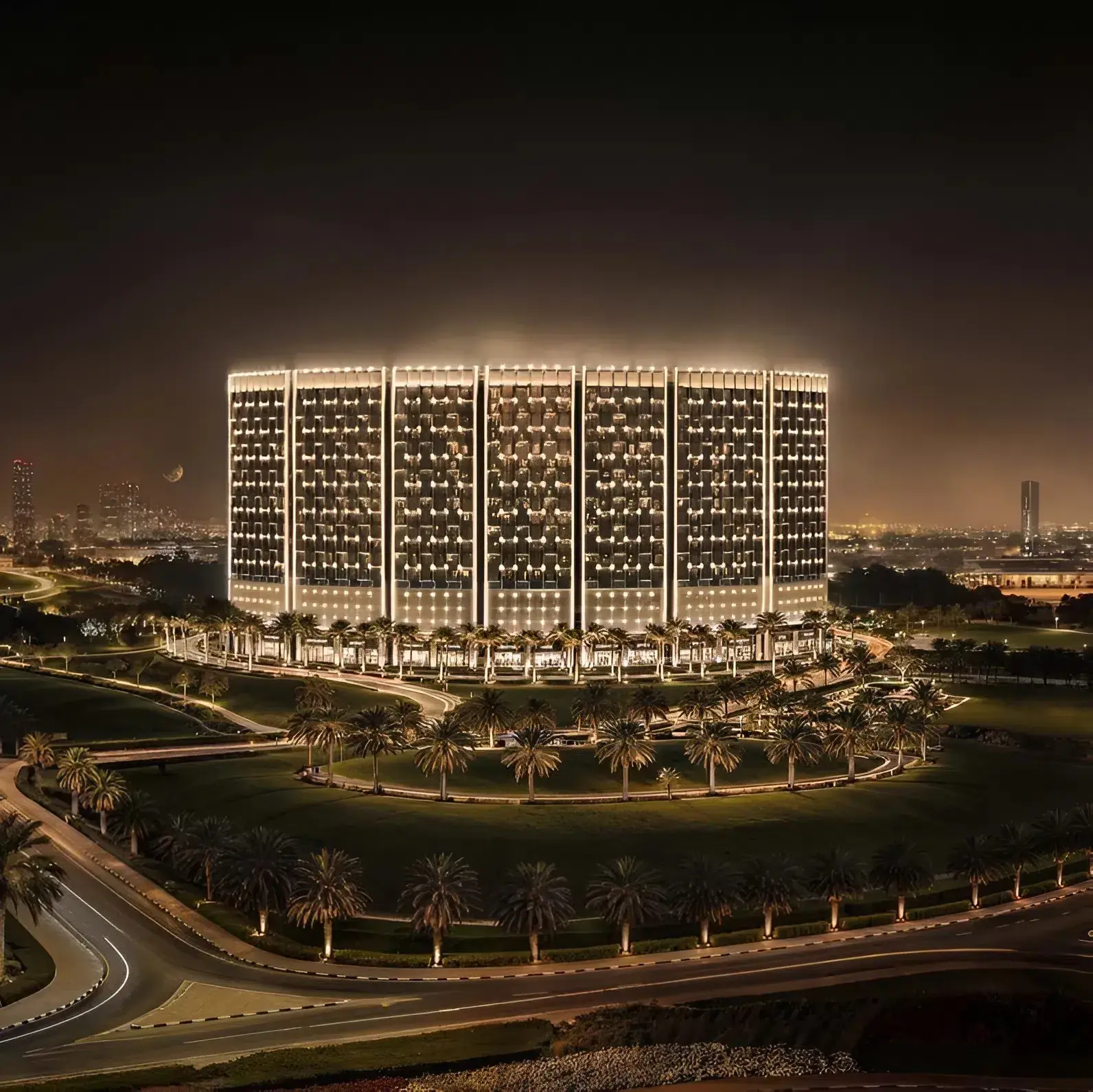 Binghatti wraith building view