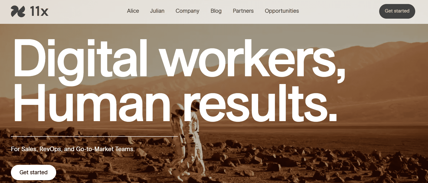 11x ai - Top AI Agents for Go-to-market Strategies