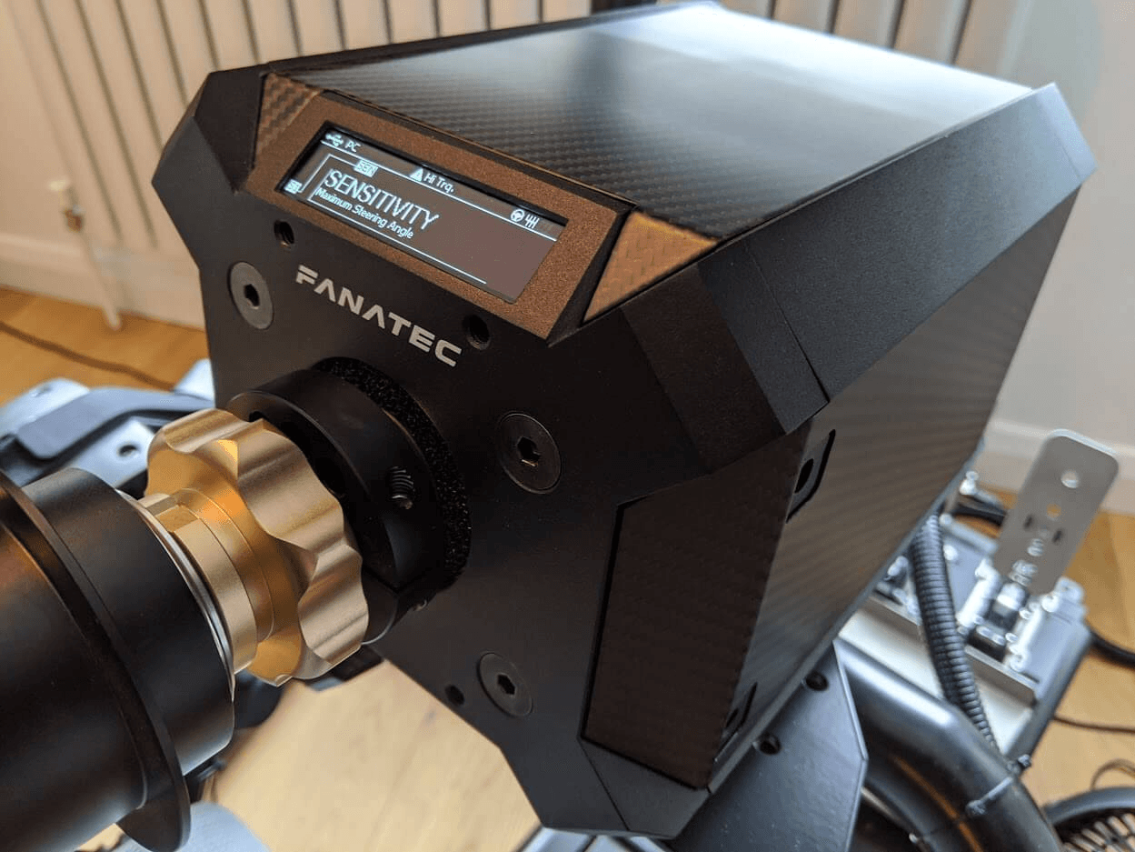 Cockpit of a race car