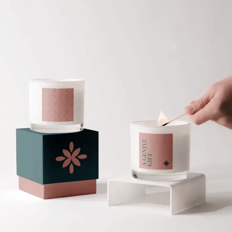 Daisy & Lily Photography branded packaging and product presentation