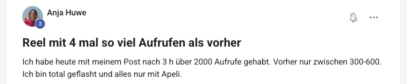 Erfahrungsbericht KI Creator Akademie: Beziehungs-Coachin Monika knackt 1 Million Views