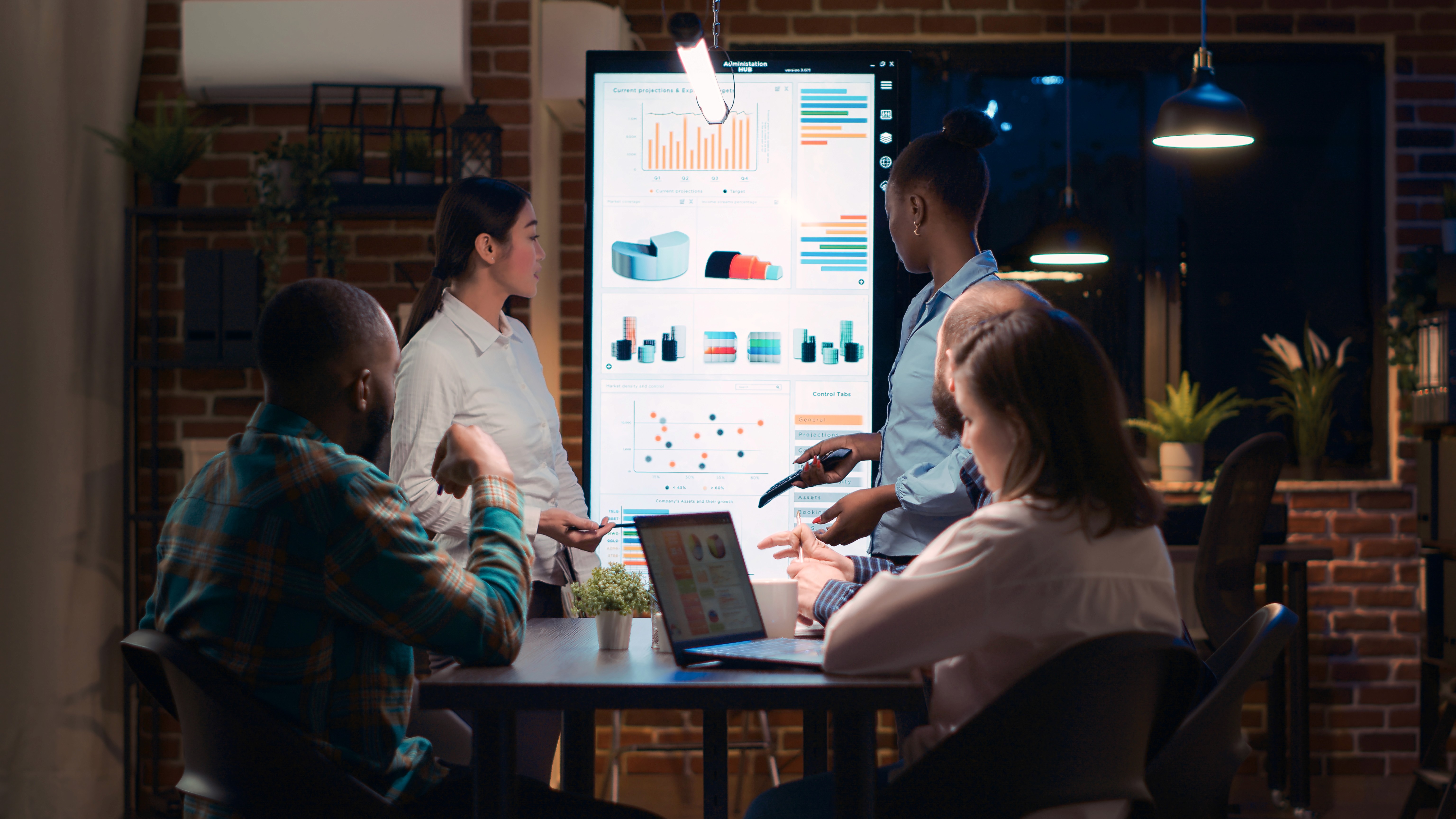 Model girl in orange coat