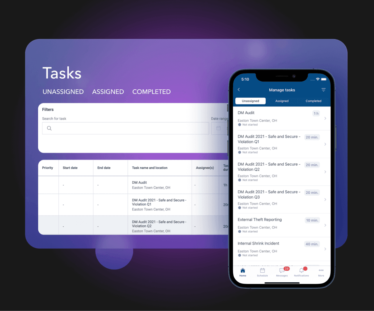 Tasks