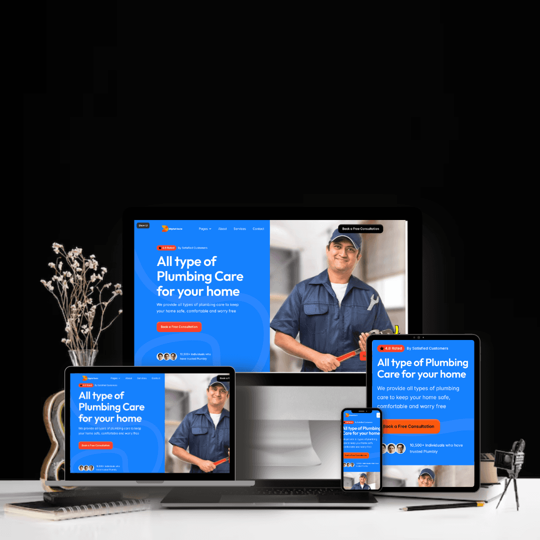 Woman working on laptop