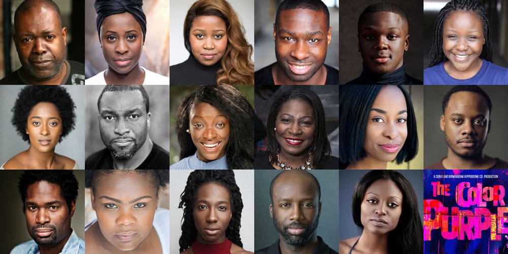 The Color Purple Cast Curve Leicester Birmingham Hippodrome