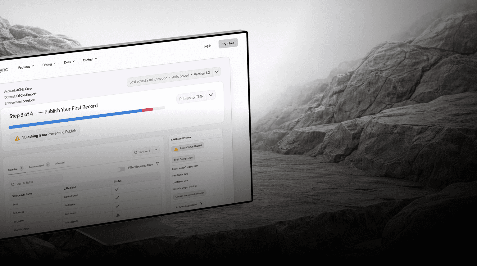 Three professionals in a modern office hallway engaged in a discussion, showcasing a collaborative and professional atmosphere.