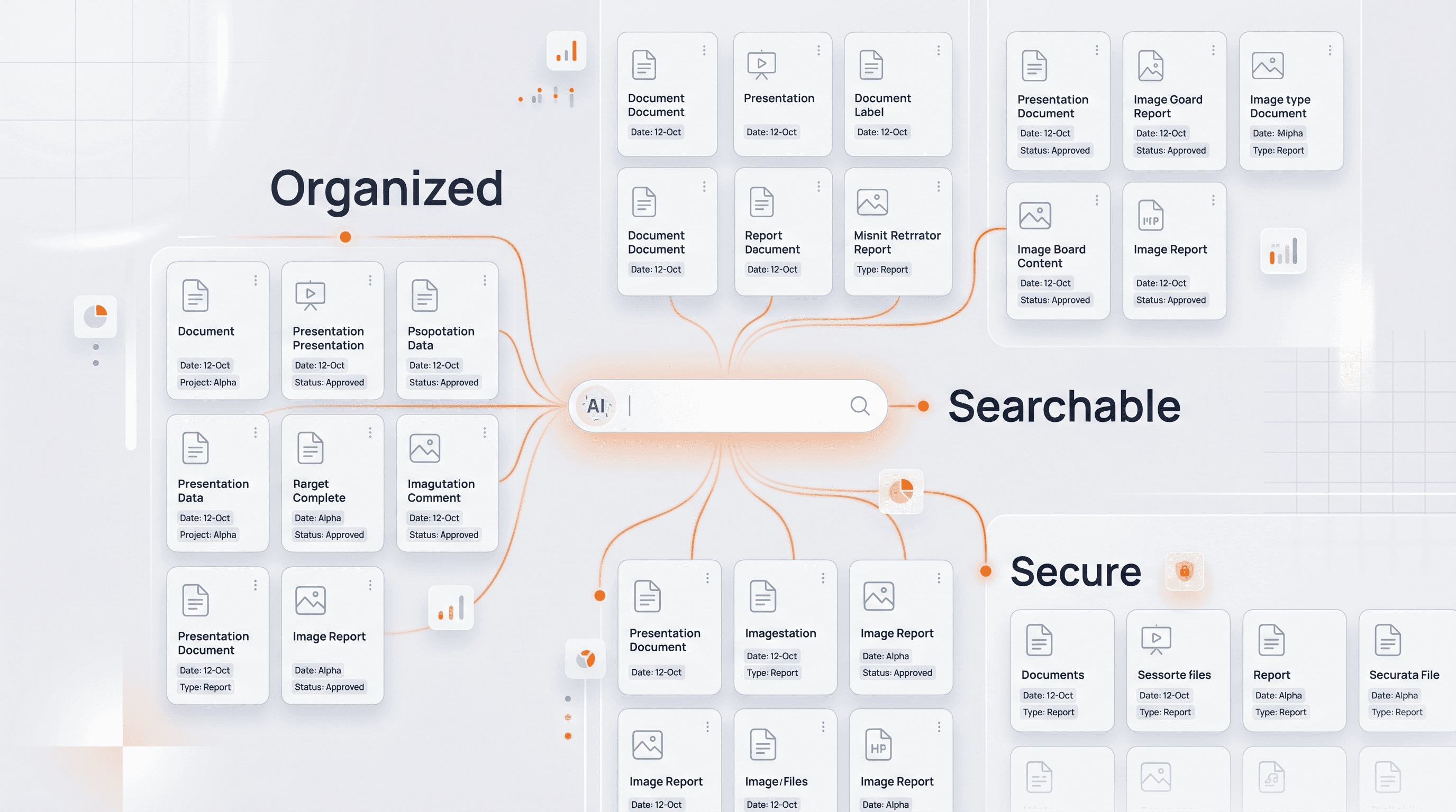 Ilustrasi metadata yang baik membuat data bisnis lebih terorganisir, mudah dicari, dan aman.