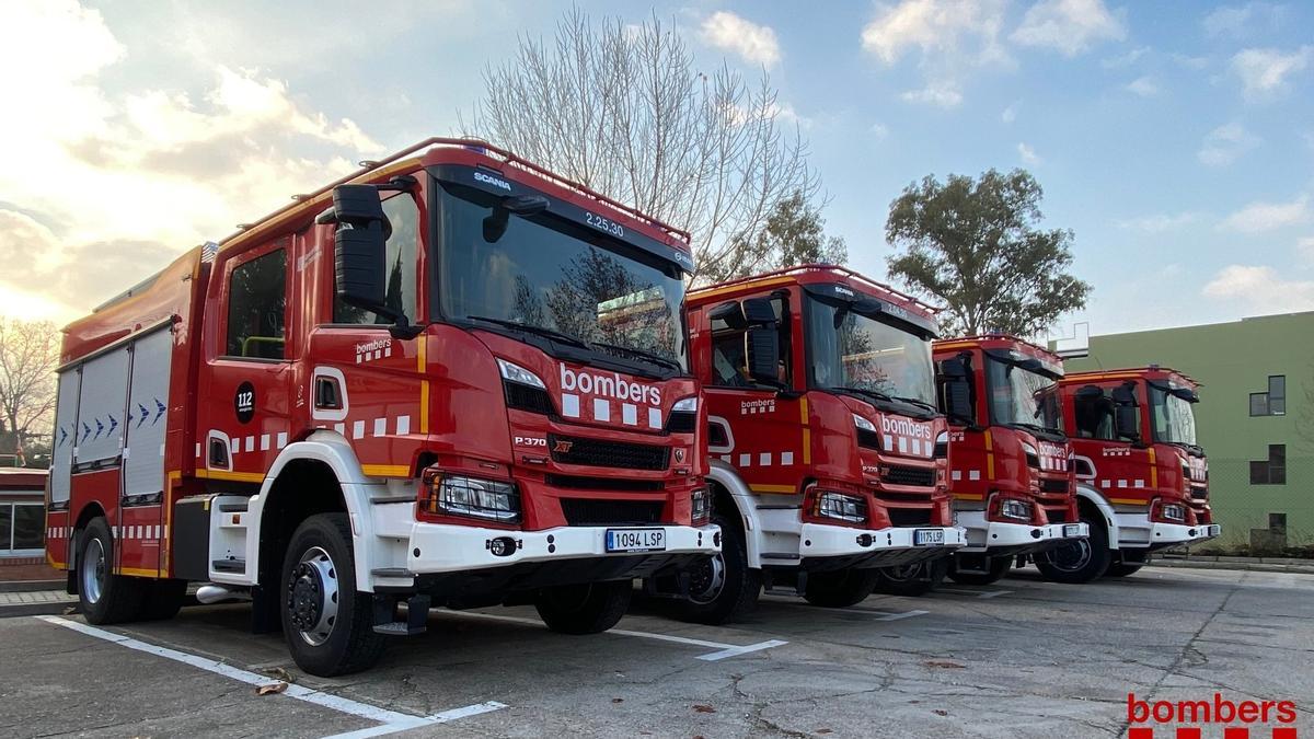 camions de bombers de la gene