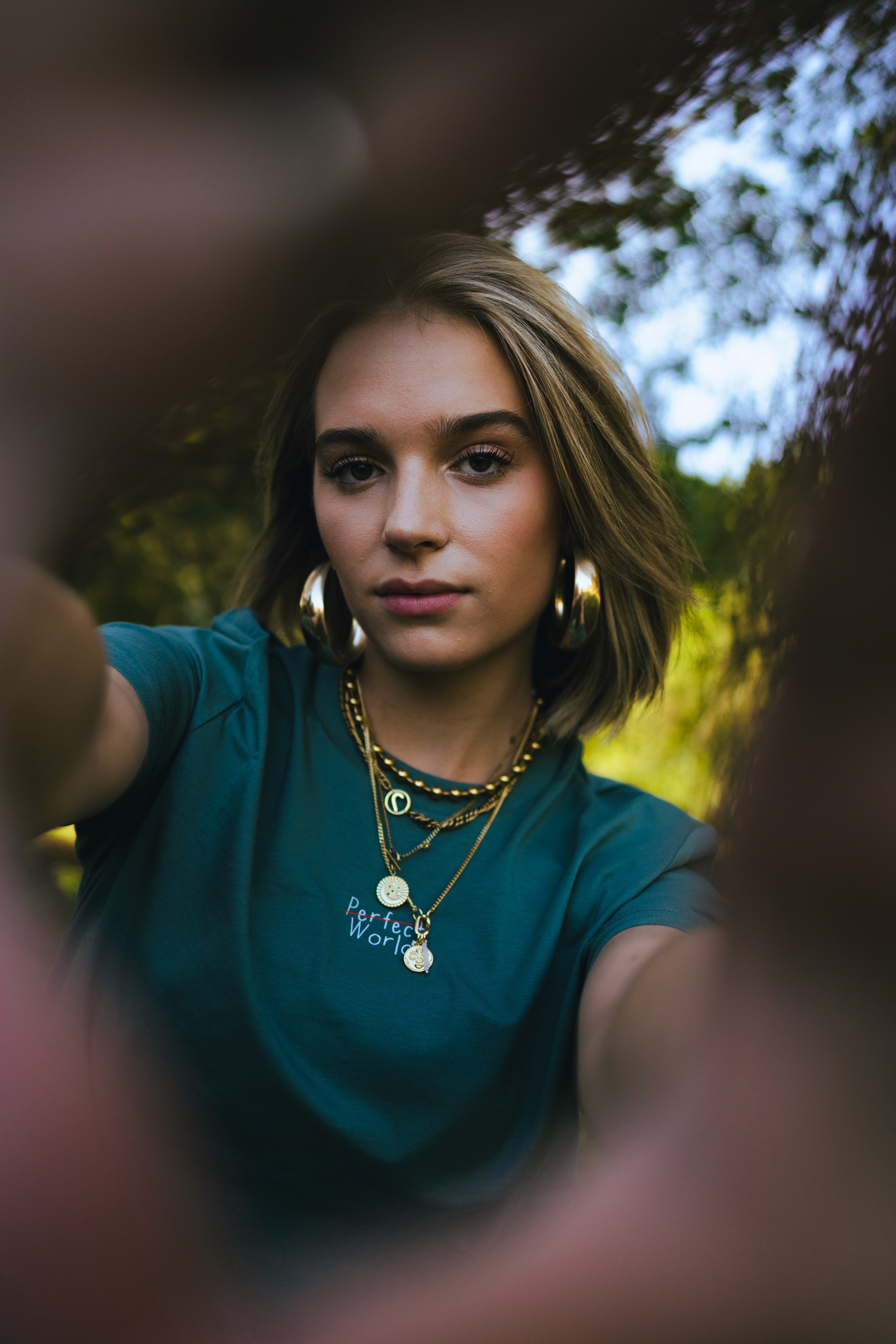 Woman Wearing Glass