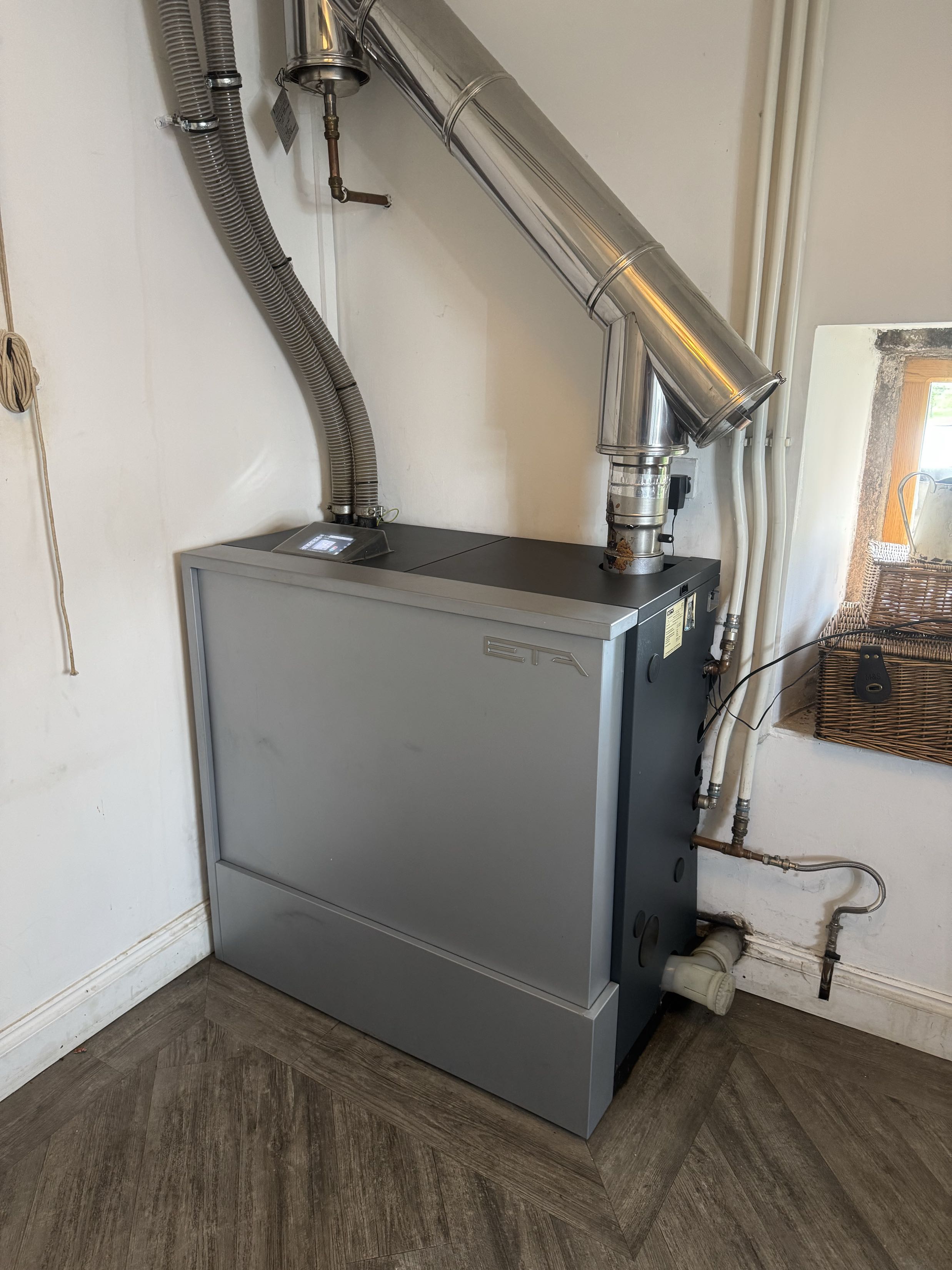 ETA PU 15 biomass boiler