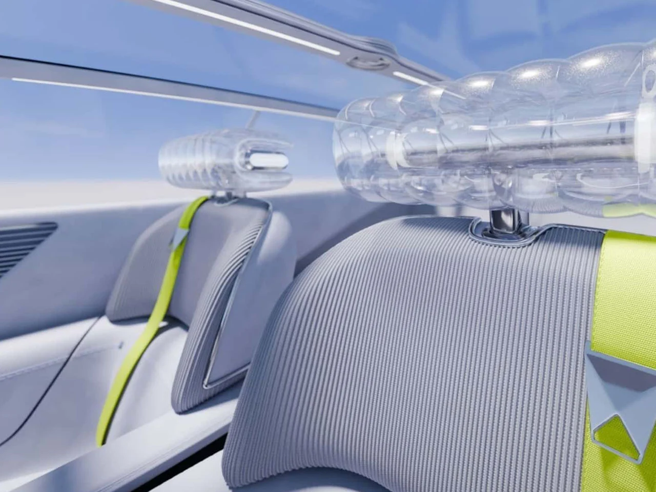 Avatr EV Concept Interior with HUD and UI/UX display – Automotive Design by MUNIQ