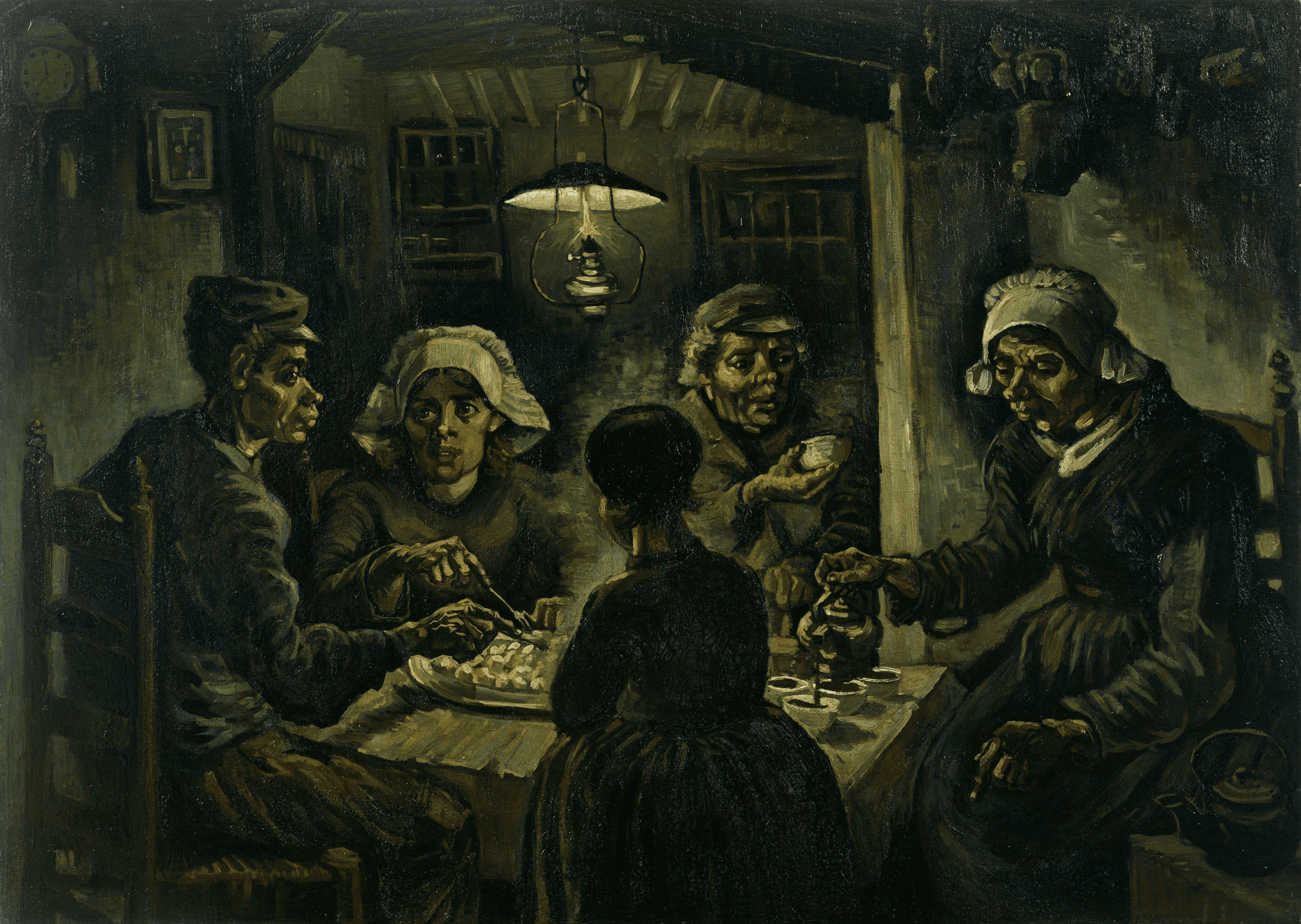 The Potato Eaters by Van Gogh