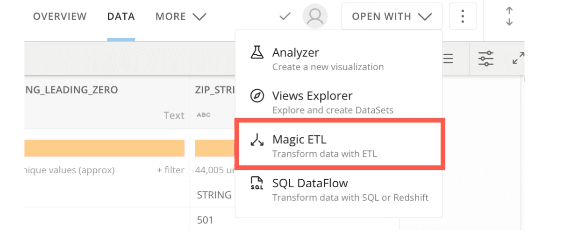 Magic ETL / dataflow
